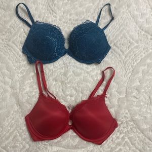 (2) Victoria's Secret Dream Angels Push Ups 36B
